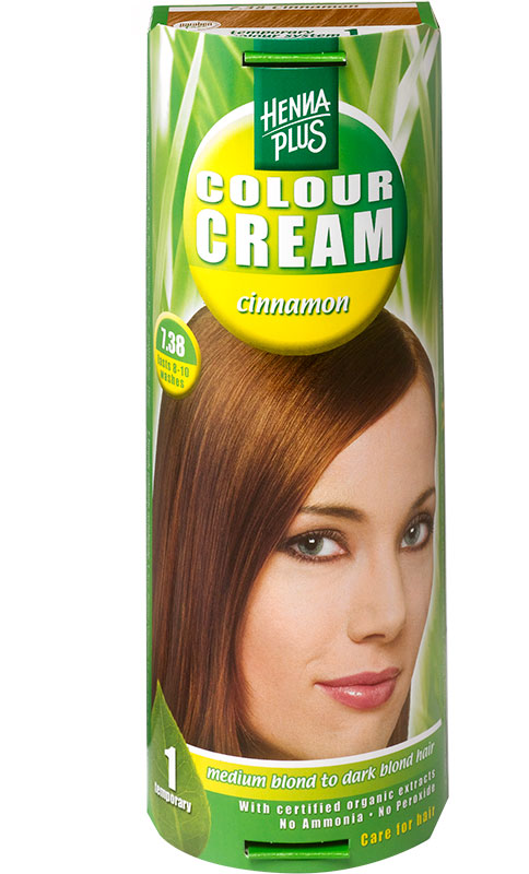 Henna Plus Colour Cream 7.38 zimt 60 ml