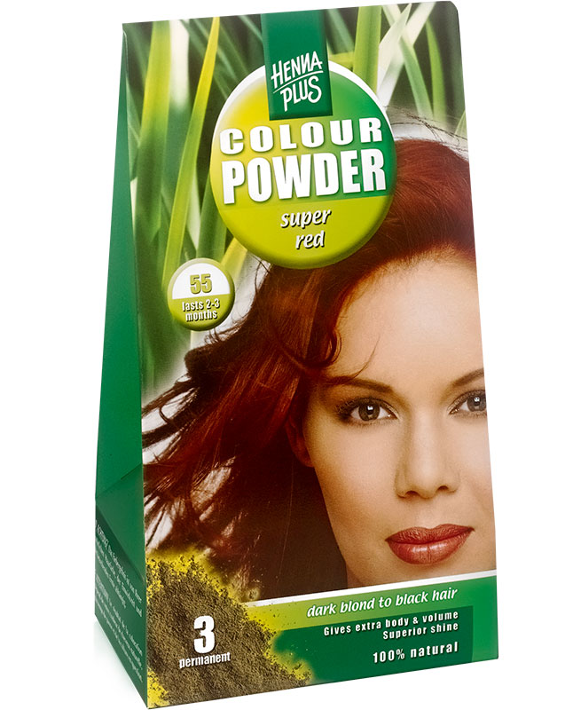 Henna Plus Colour Powder 55 super rot 100 g