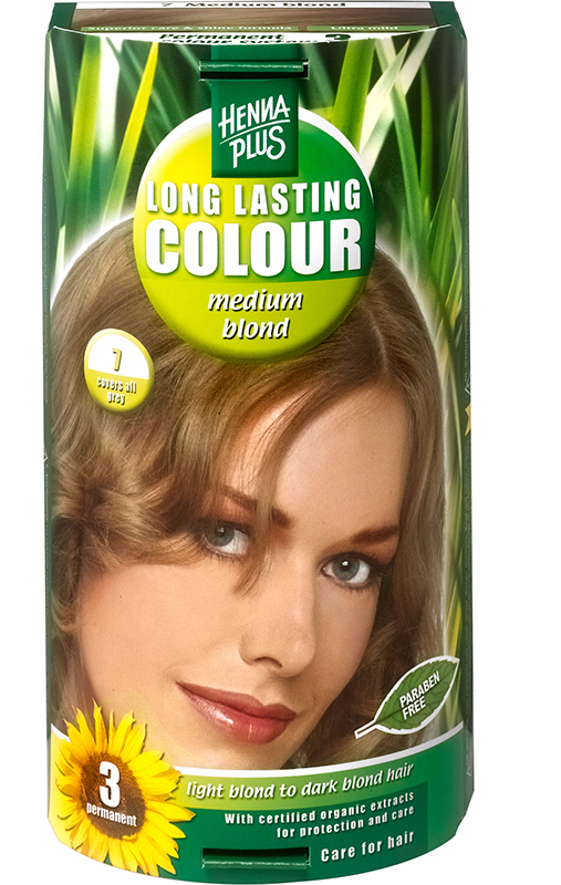 Henna Plus Long Last Colour 7 mittelblond