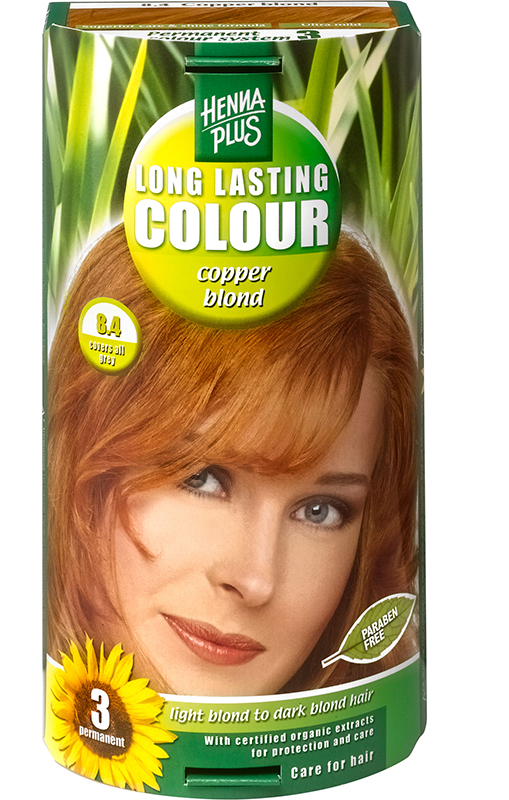 Henna Plus Long Last Colour 8.4 goldkupferblond