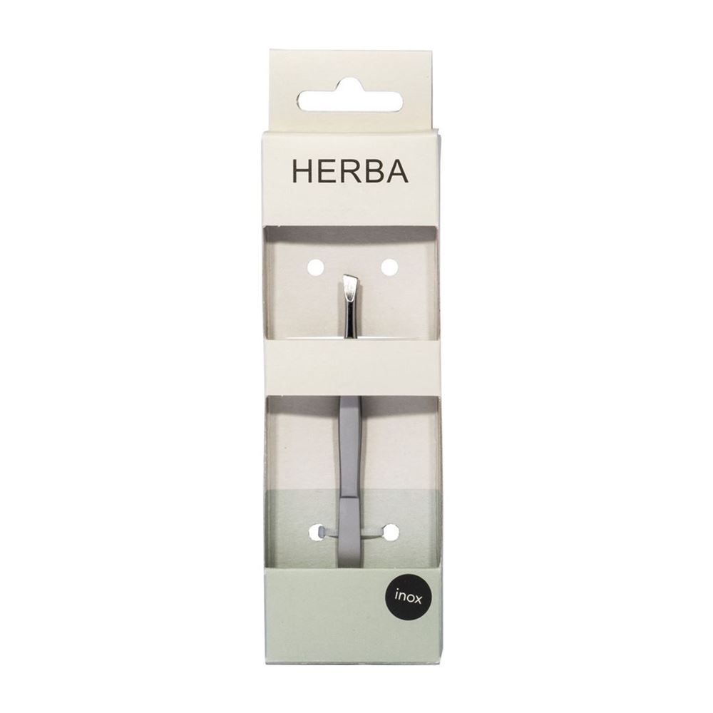 Herba Pinzett gebogen Inox