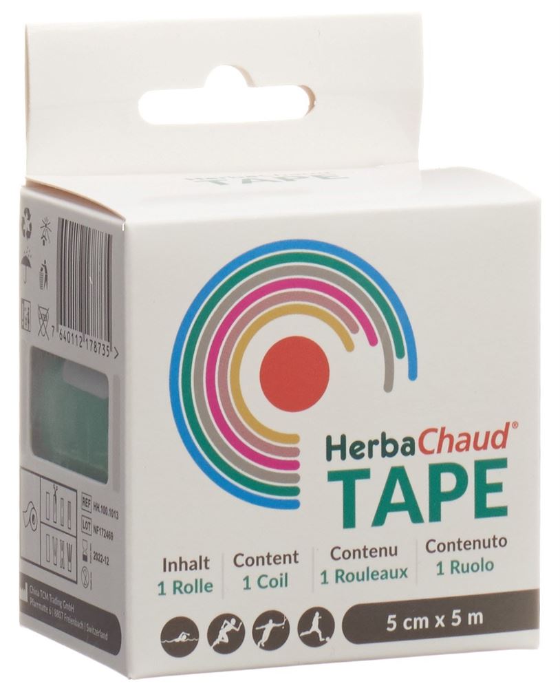 HerbaChaud Tape 5cmx5m grün