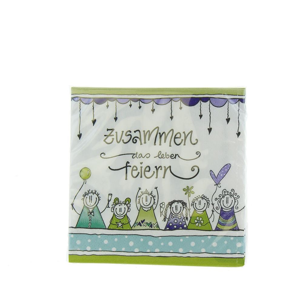 Herboristeria Servietten zusammen Feiern 20 Stk