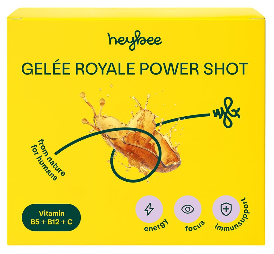 heybee Gelée Royale Power Shot 10 Trinkamp 12 ml