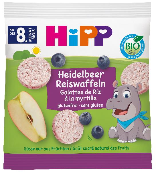 HiPP Reiswaffeln Heidelbeere Btl 30 g
