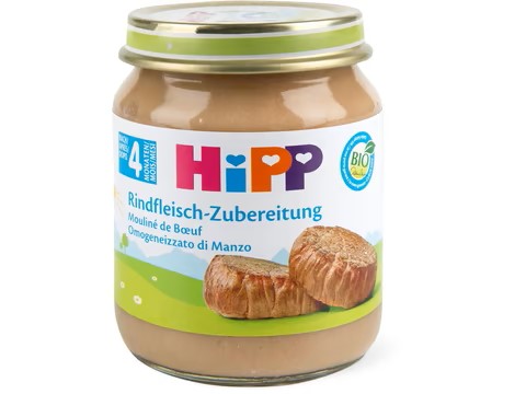 HiPP Rindfleisch Zubereitung 4 Monate 125 g