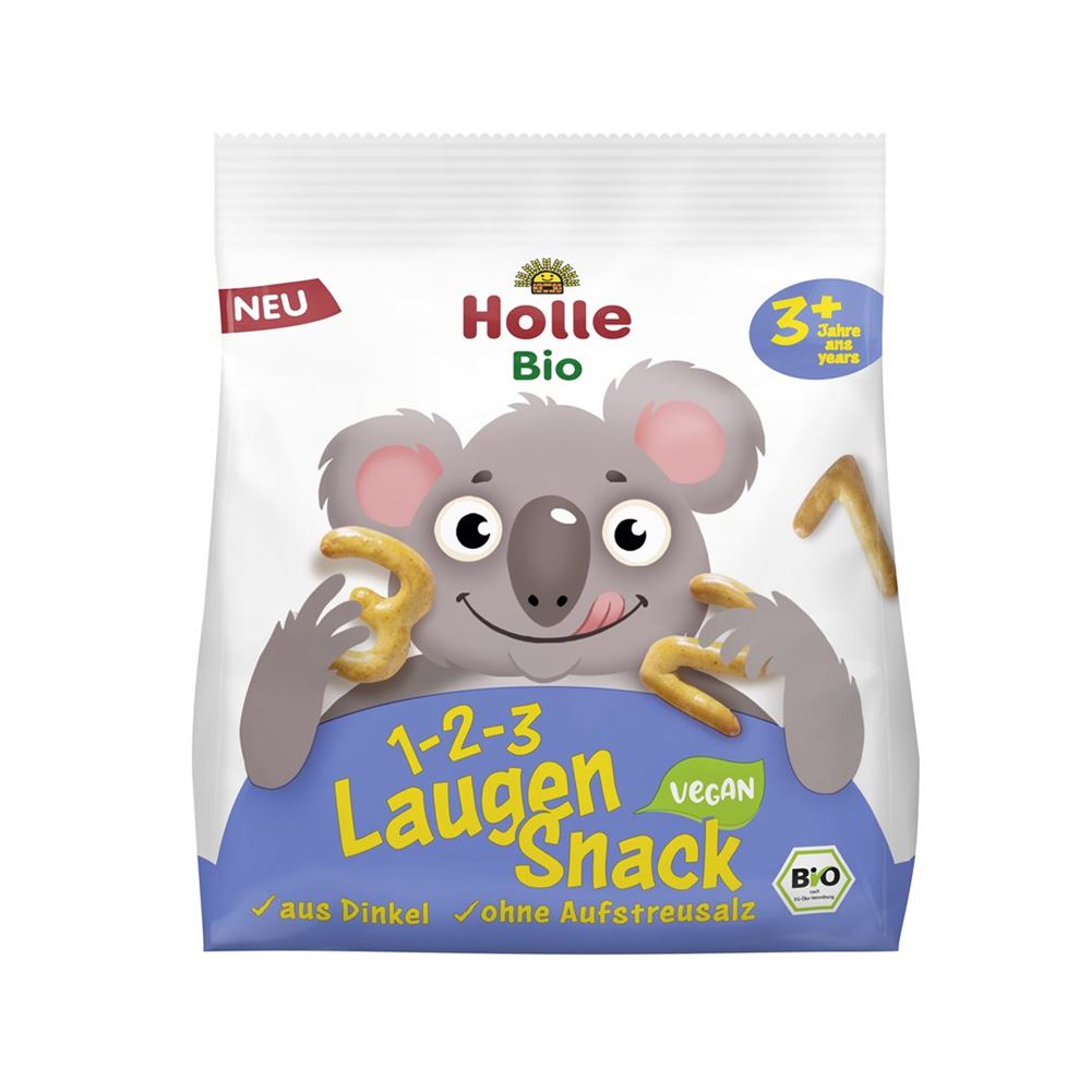 Holle Bio 1-2-3 Laugen Snack Btl 80 g