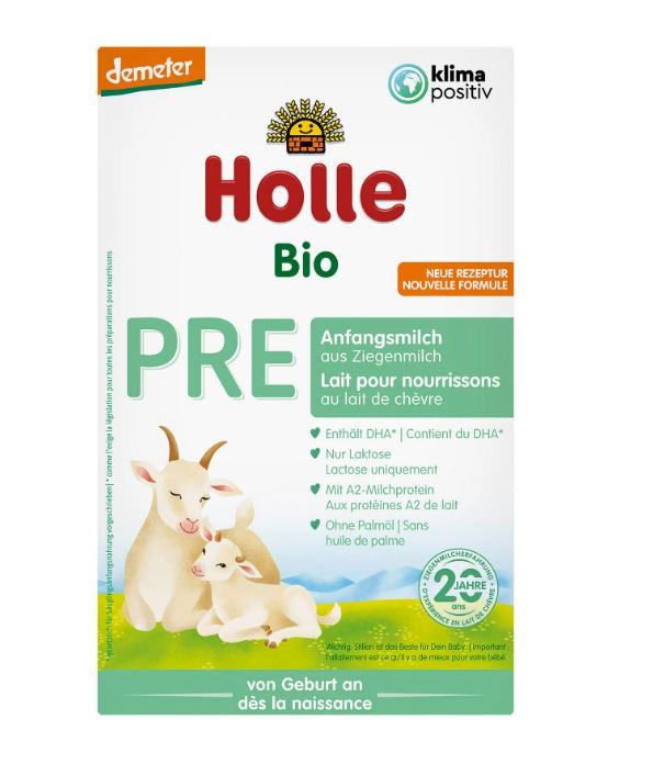 Holle Bio-Anfangsmilch PRE aus Ziegenmilch 400 g