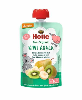 Holle Pouchy Kiwi Koala Birne Banane mit Kiwi 100 g
