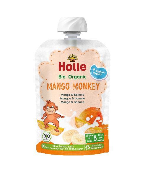 Holle Pouchy Mango Monkey Mango mit Joghurt 100 g