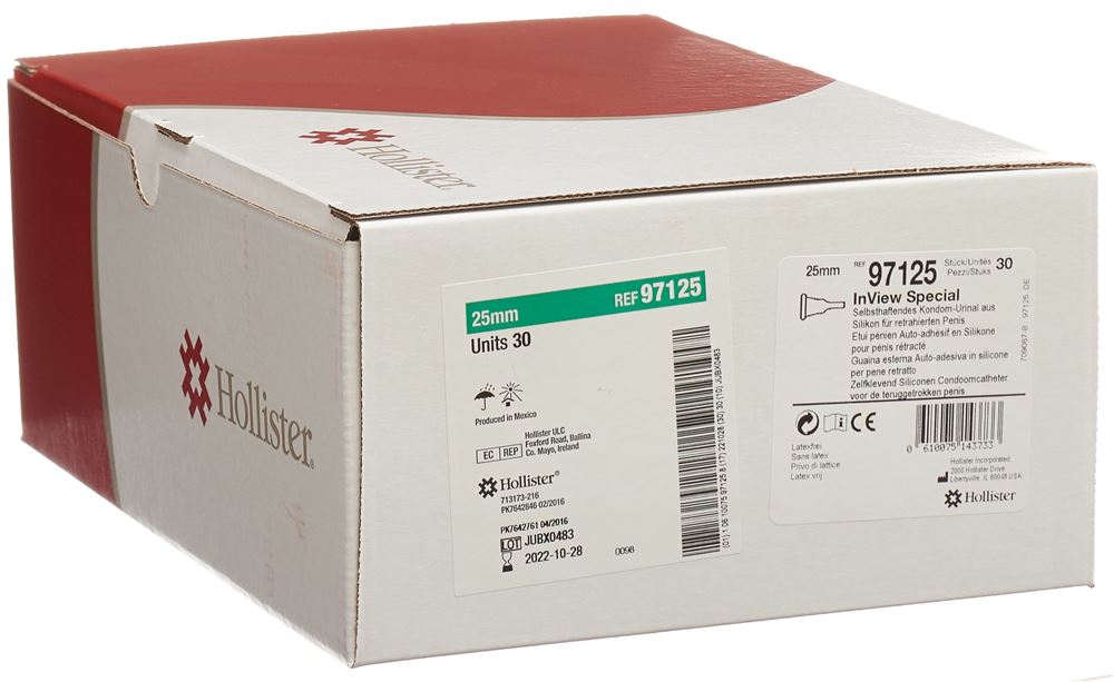 Hollister InView Kondom Urinal 29mm Special 30 Stk