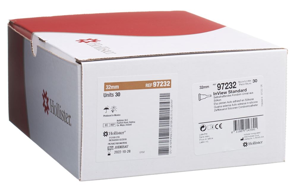 Hollister InView Kondom Urinal 32mm Standard 30 Stk