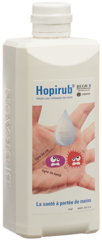 Hopirub Händedesinfektion Ovalfl 500 ml