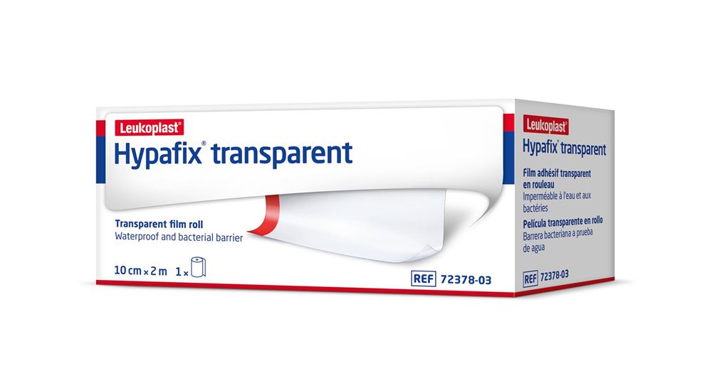 Hypafix transparent 10cmx2m unsteril Rolle
