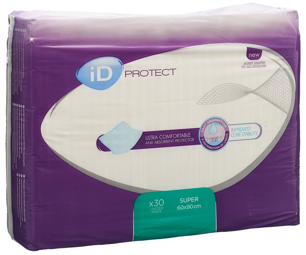 iD Protect Super Betteinlage 60x90cm grün 30 Stk