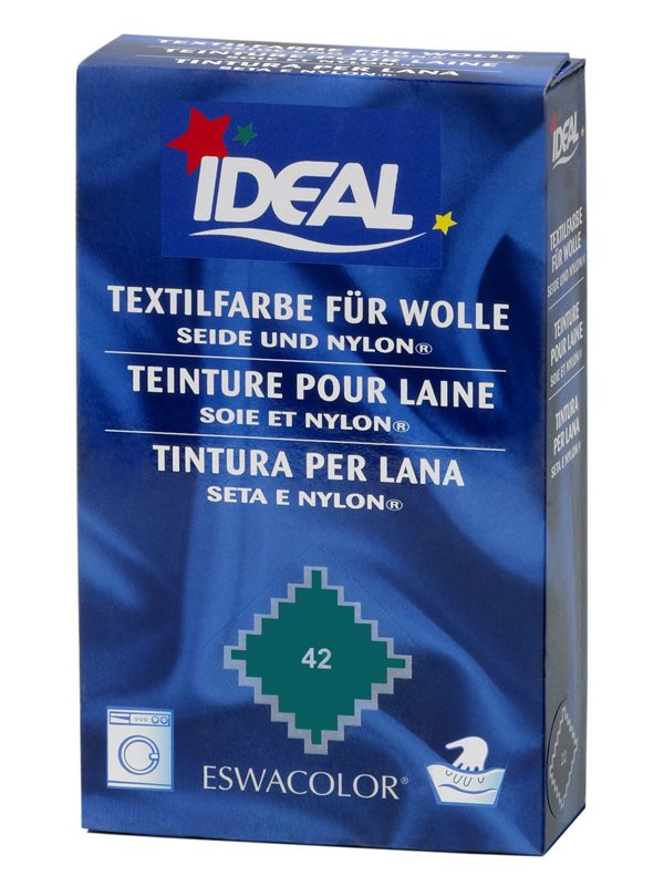 Ideal Wolle Color Pulver No42 Dunkelgrün 30 G