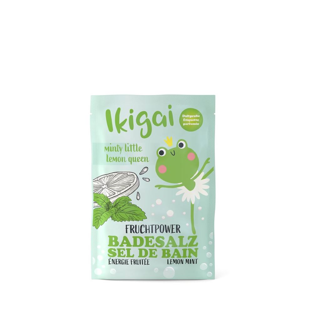Ikigai Badesalz Minty Little Lemon Queen Btl 60 g