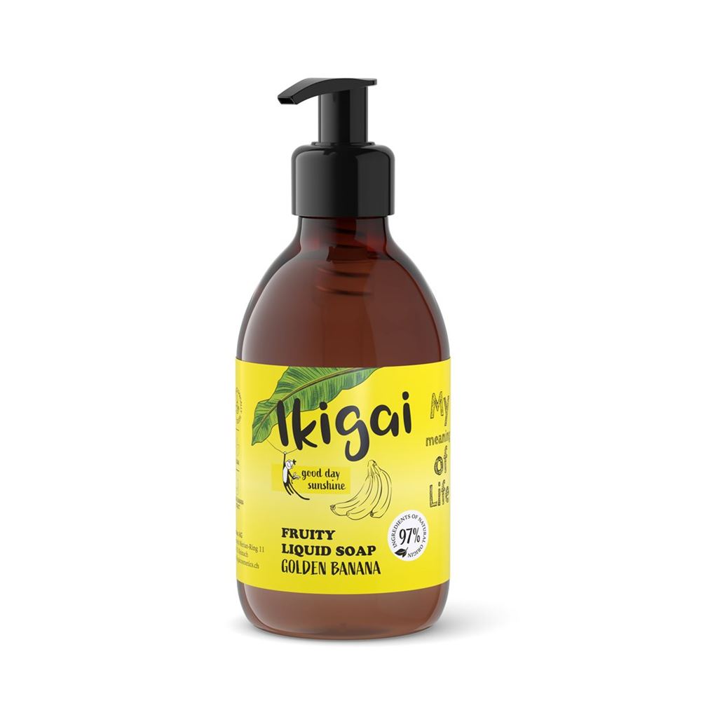 Ikigai Flüssigseife Golden Banana Fl 300 ml