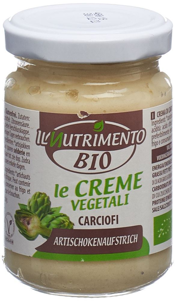 Il Nutrimento Artischockenaufstrich Bio Glas 130 g