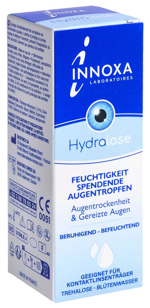 Innoxa Augentropfen transparente Formel Fl 10 ml
