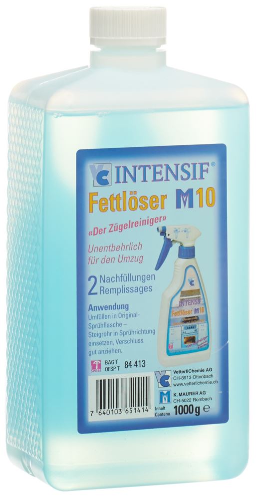 Intensif Fettlöser M10 refill Fl 1000 g