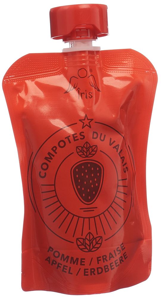 Iris Kompott Apfel-Erdbeere Btl 100 g