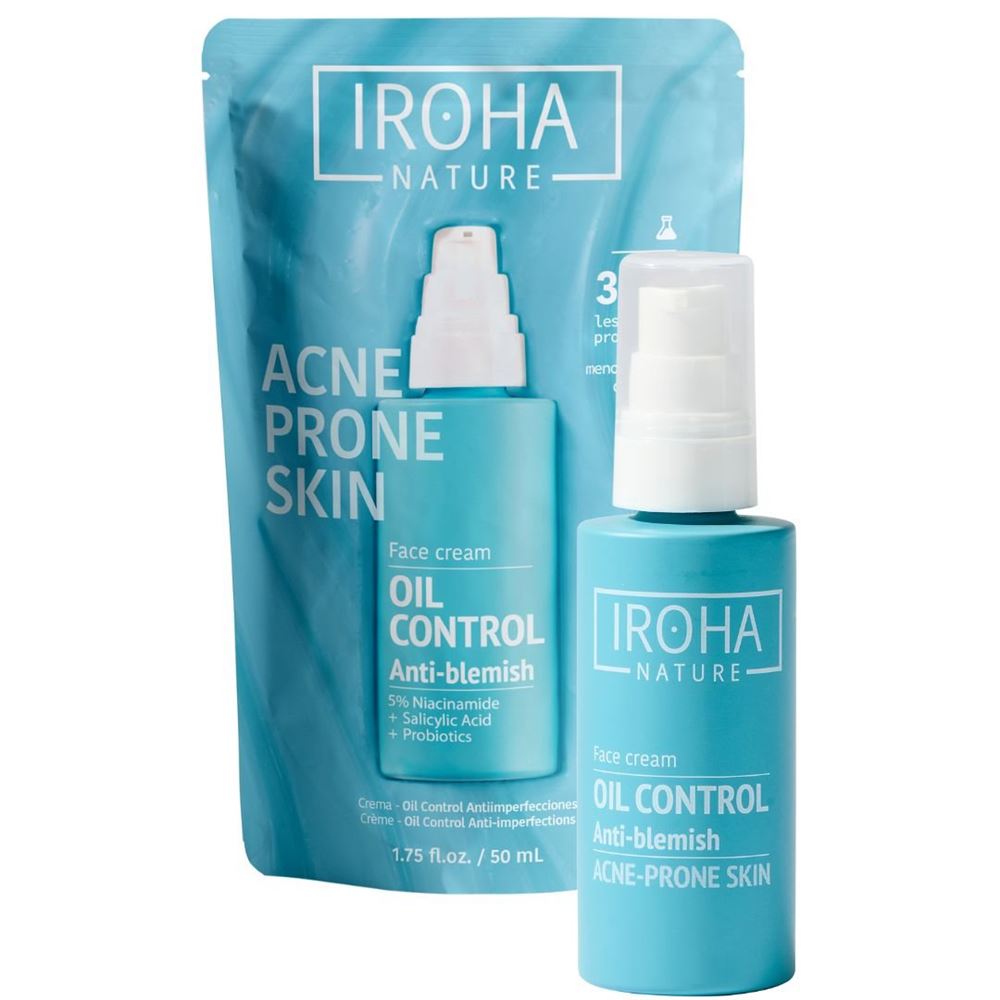 Iroha Nature Acne Prone Face Cream Salycilic Acid 50 ml