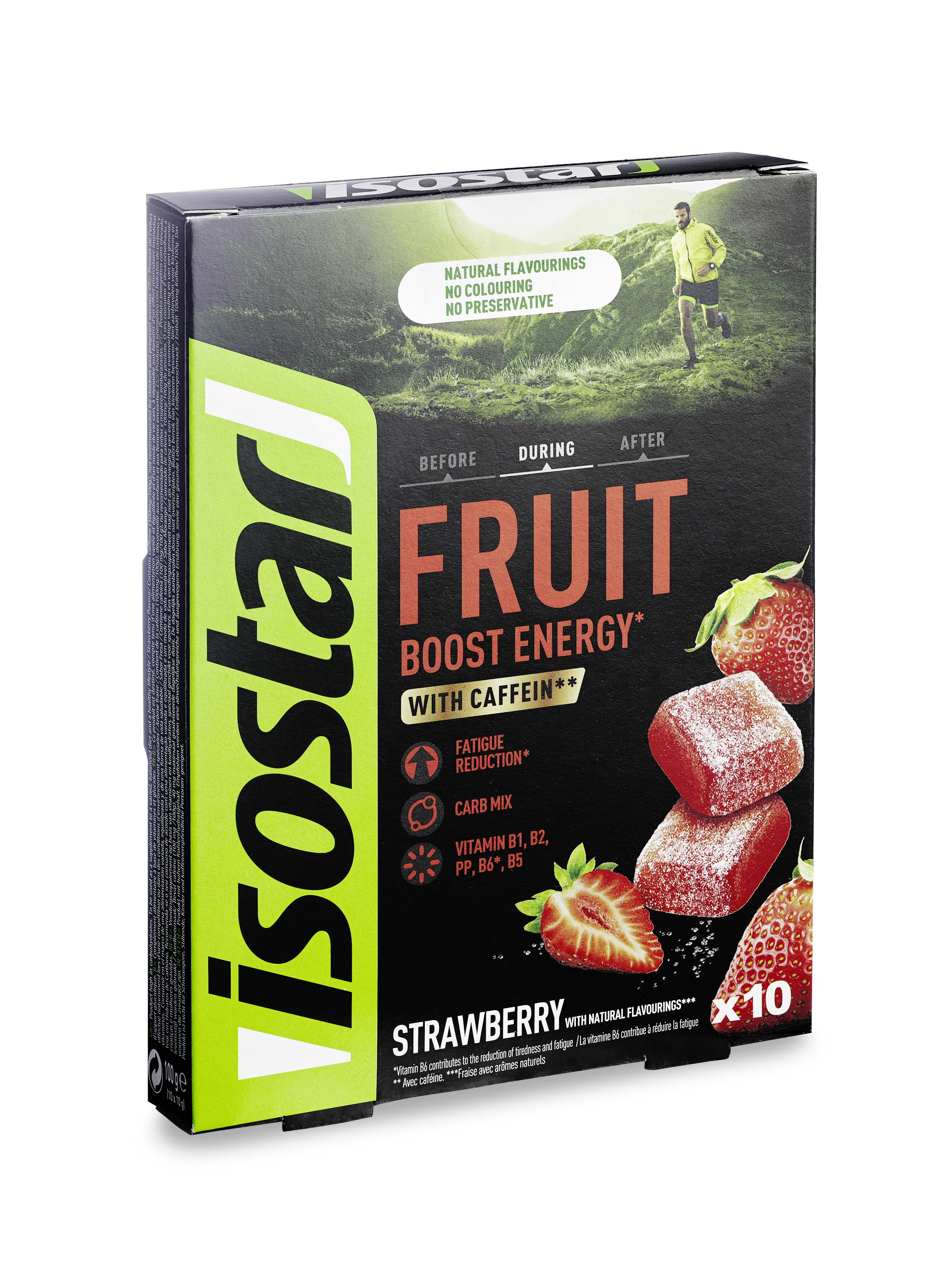 Isostar Energy Fruit Boost Strawberry 100 g
