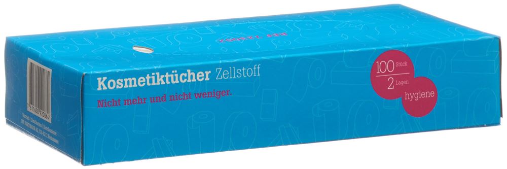 IVF Kosmetiktücher Zellstoff 2 lagig 100 Stk
