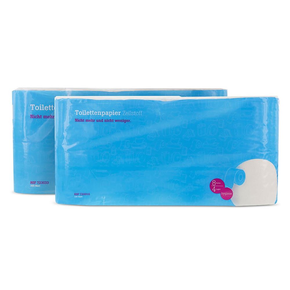 IVF WC-Papier Zellstoff 3-lagig 250 Blatt Rolle 56 Stk