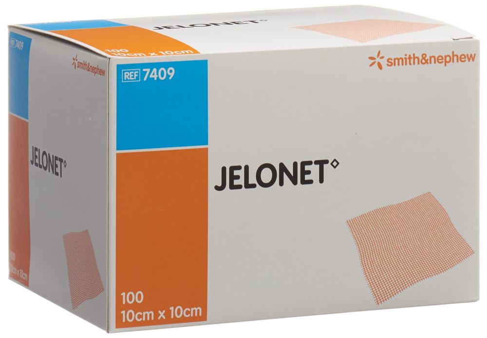 Jelonet Paraffingaze 10cmx10cm steril 100 Stk