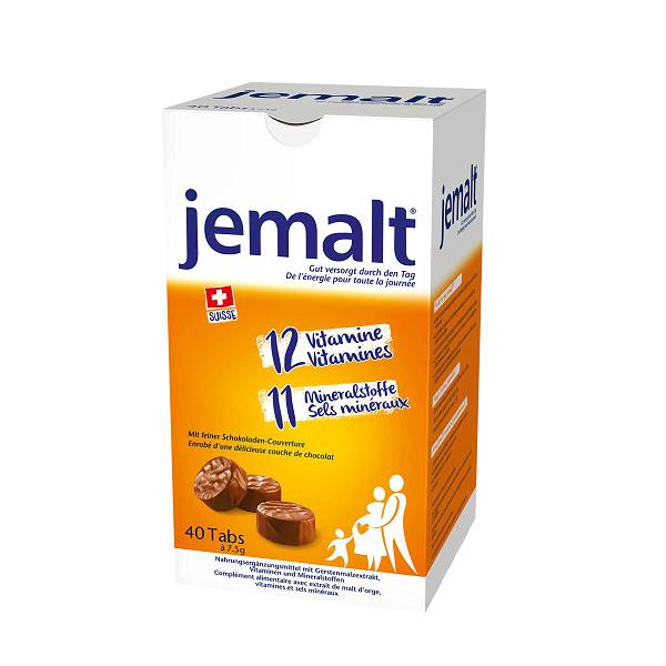 Jemalt Tabs 40 x 7.5 g