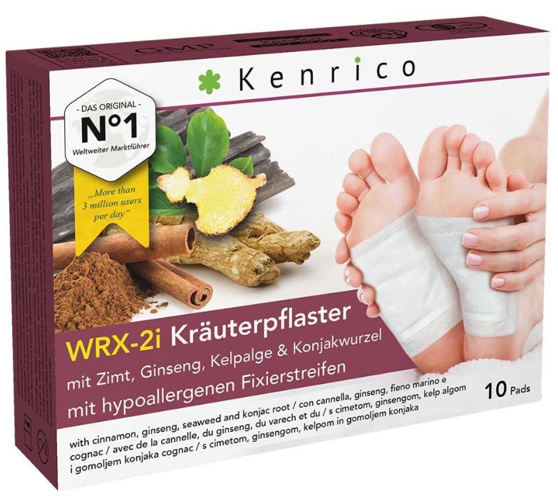 Kenrico Kräuterpflaster Zimt Ginseng Kelpalge Konjakwurzel 10 Stk