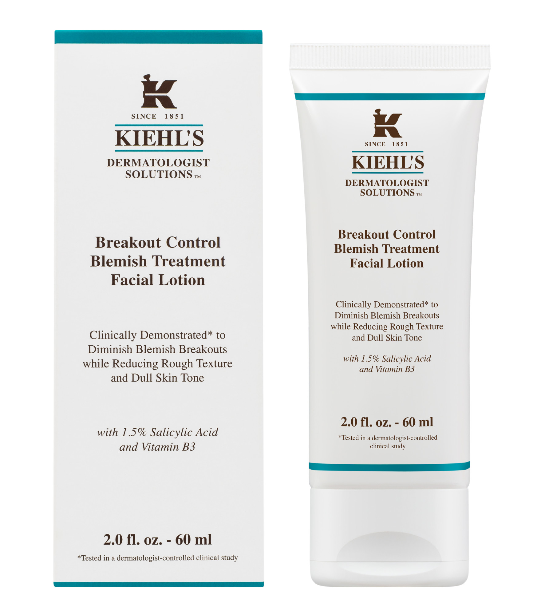 Kiehl’s Breakout Control Blemish Treatment Facial Lotion Tb 60 ml