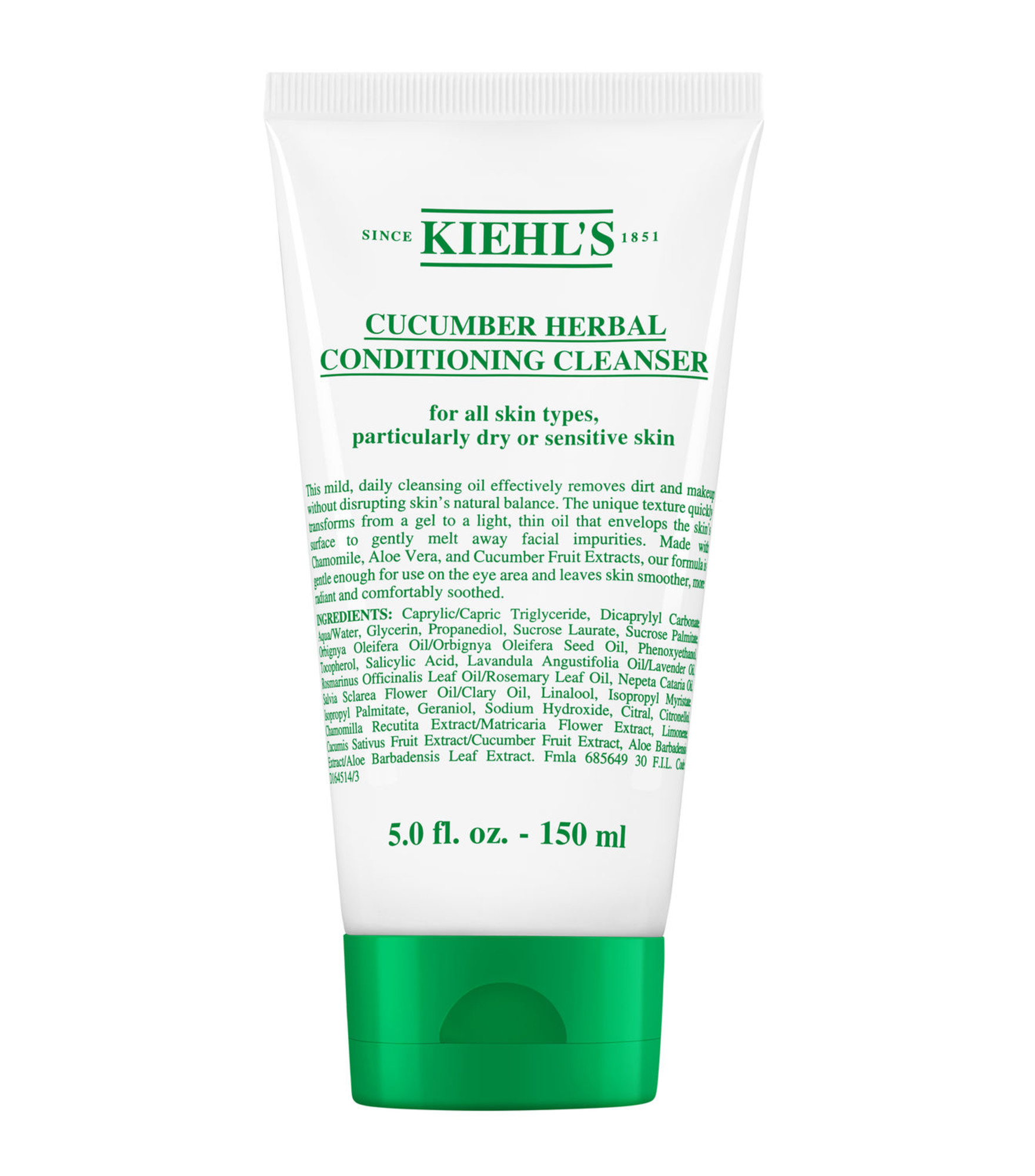 Kiehl’s Cucumber Herbal Conditioning Cleanser Tb 150 ml