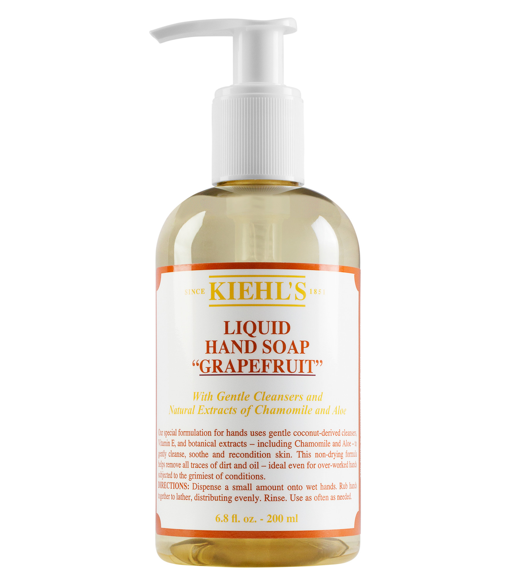 Kiehl's Hand Cleanser Grapefruit Fl 200 ml