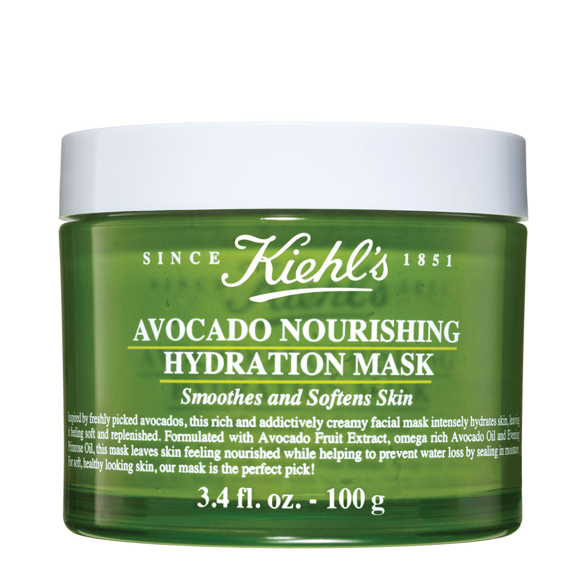 Kiehl’s Nourishing Hydration Mask with Avocado Glas 100 g
