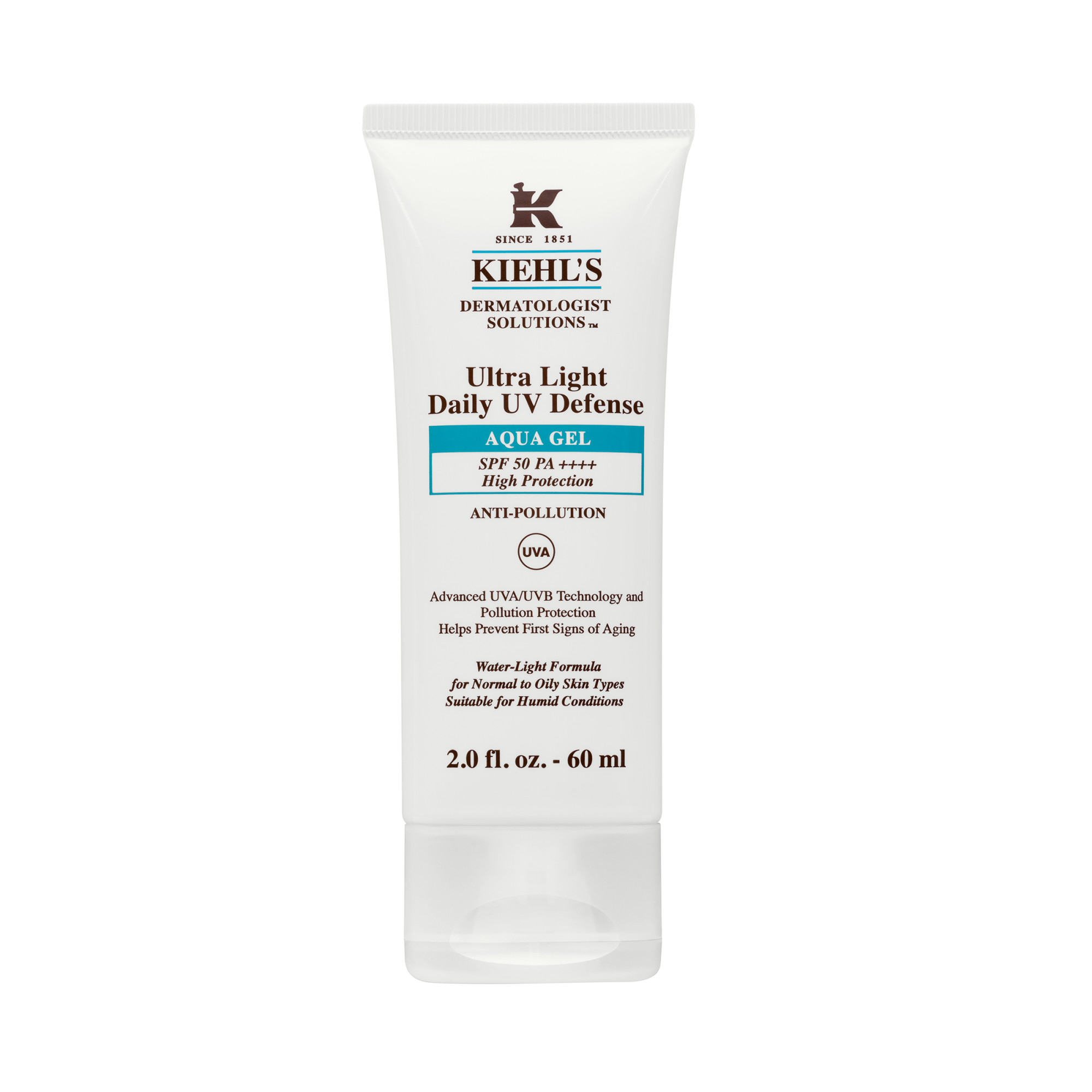 Kiehl's Ultra Light UV Defense Aqua Gel Tb 60 ml