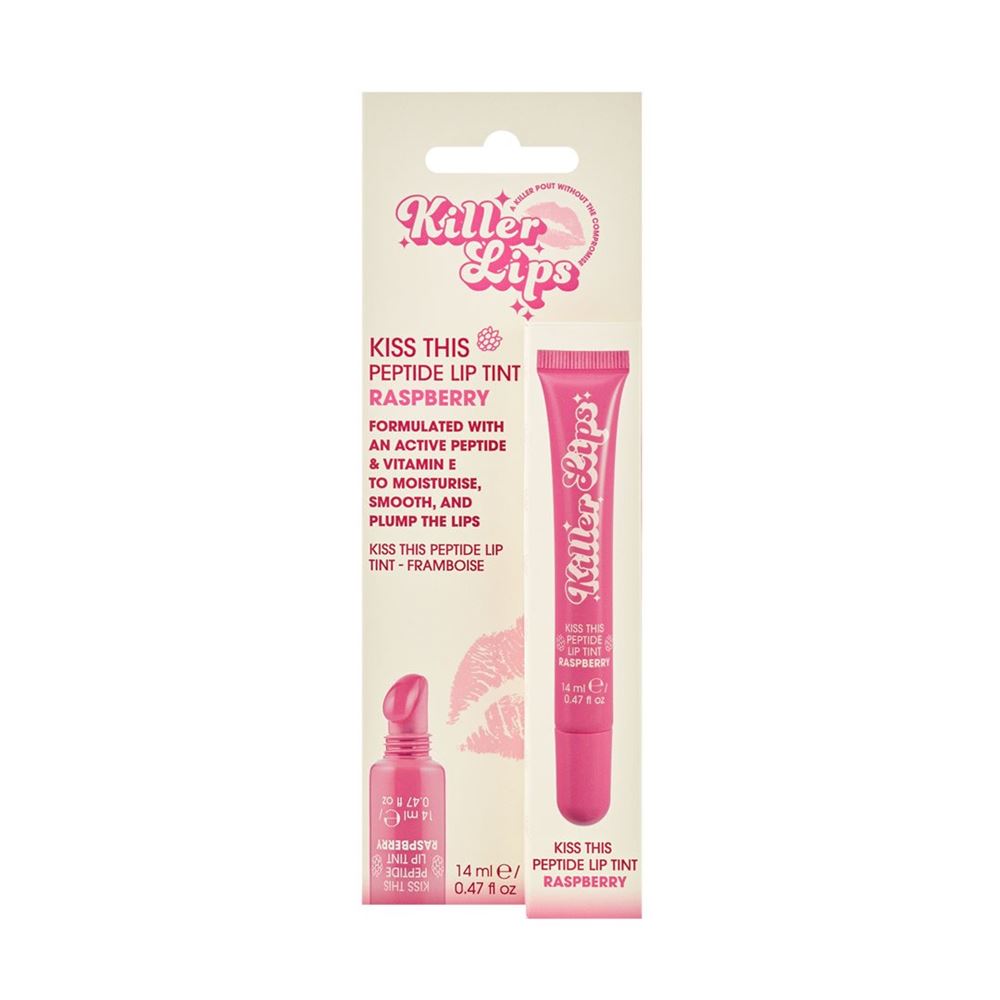 Killer Lips Kiss This Peptide Lip Tint Raspberry Stick 14 ml