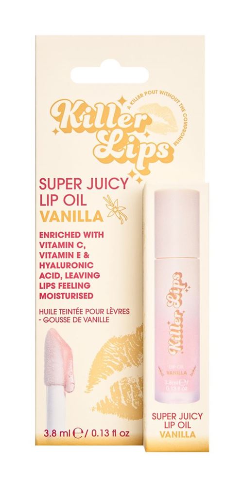 Killer Lips Super Juicy Lip Oil Vanilla Stick 3.8 ml