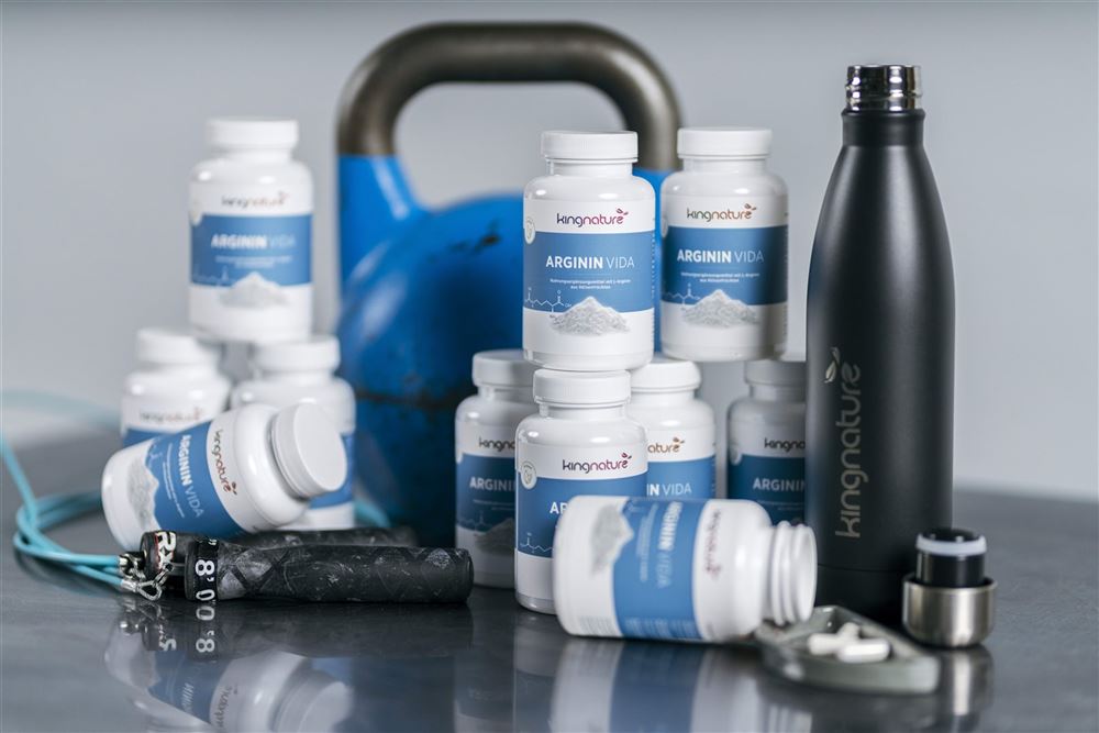 Kingnature Arginin Vida Kaps 2250 mg Ds 120 Stk