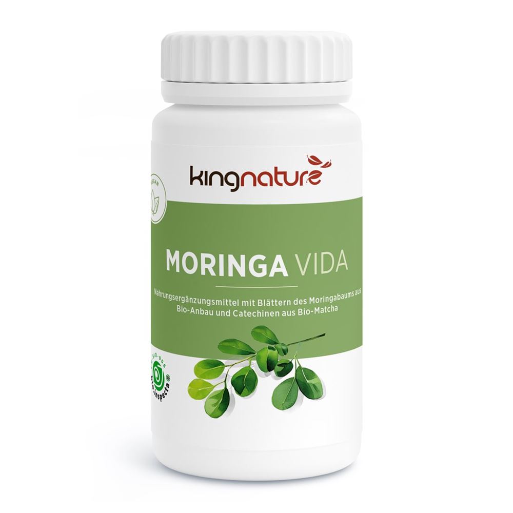 Kingnature Moringa Vida (Bio) Kapseln 72 Stück