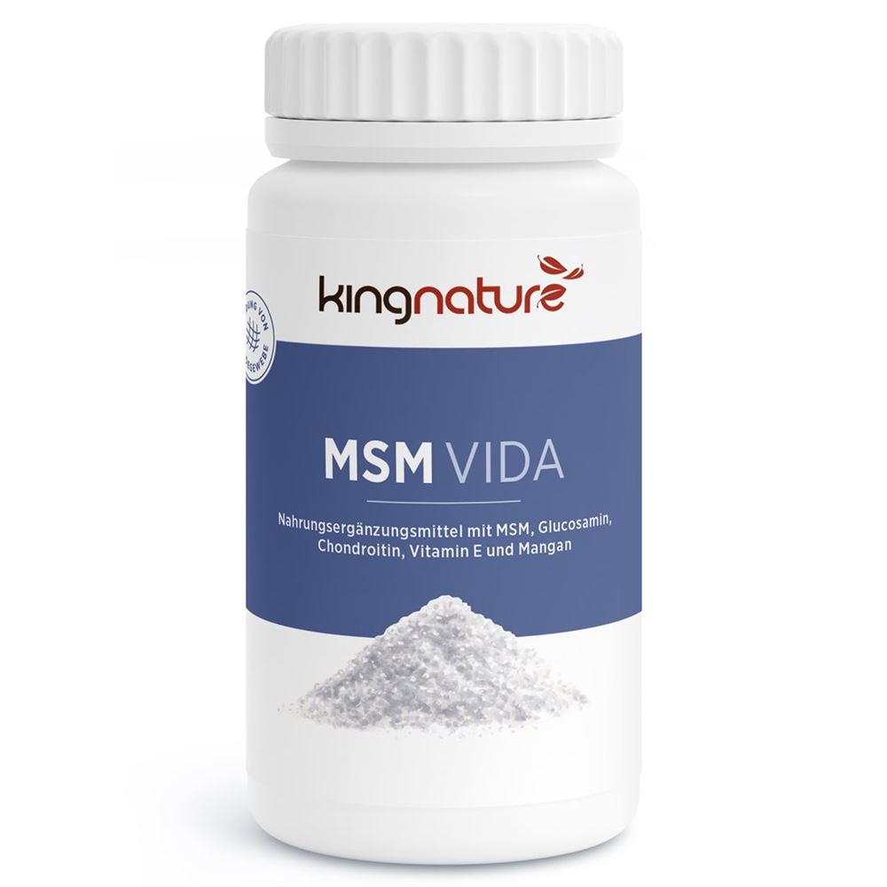 Kingnature MSM Vida Kaps 860 mg Ds 60 Stk