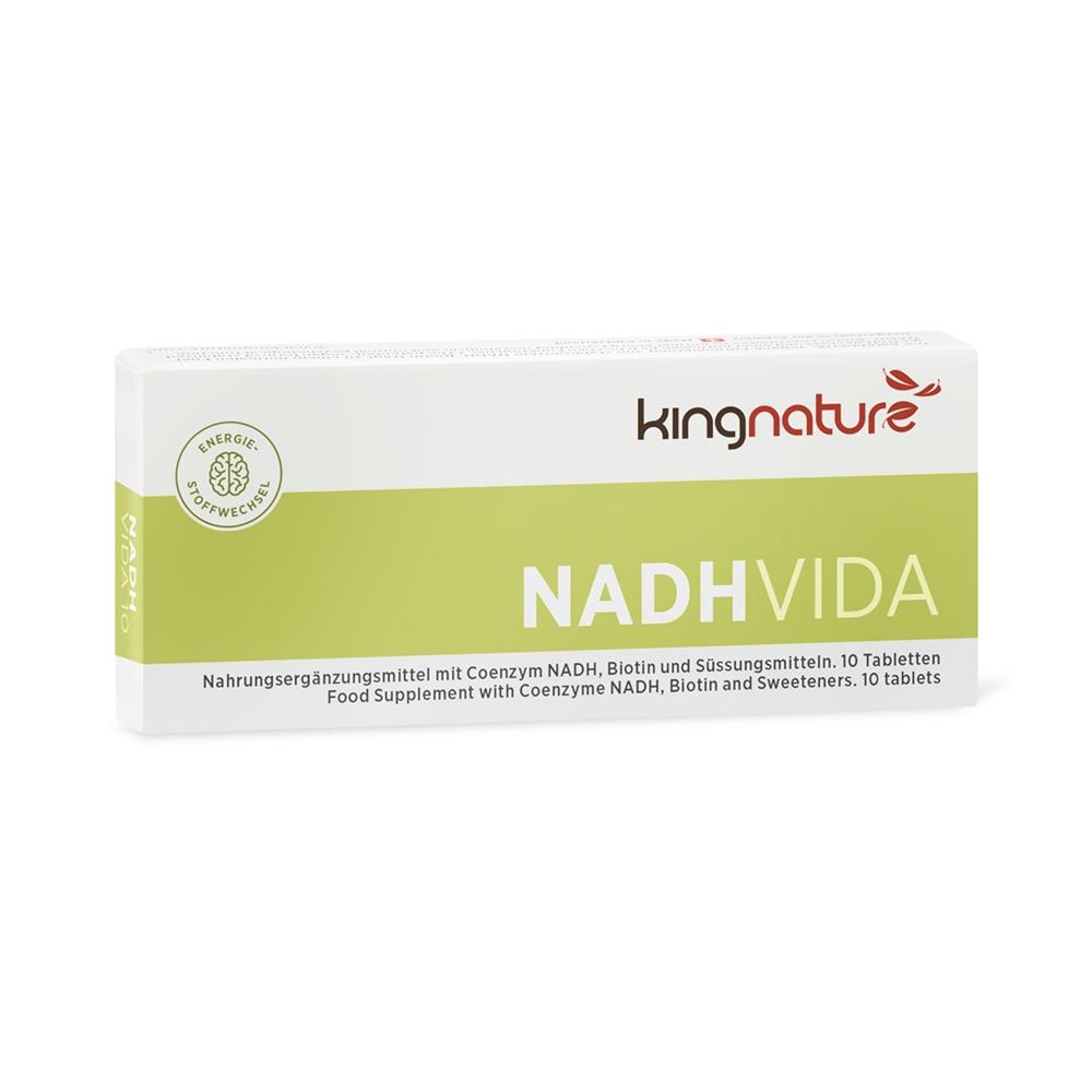 kingnature Nadh Vida Tabl 20 mg 10 Stk