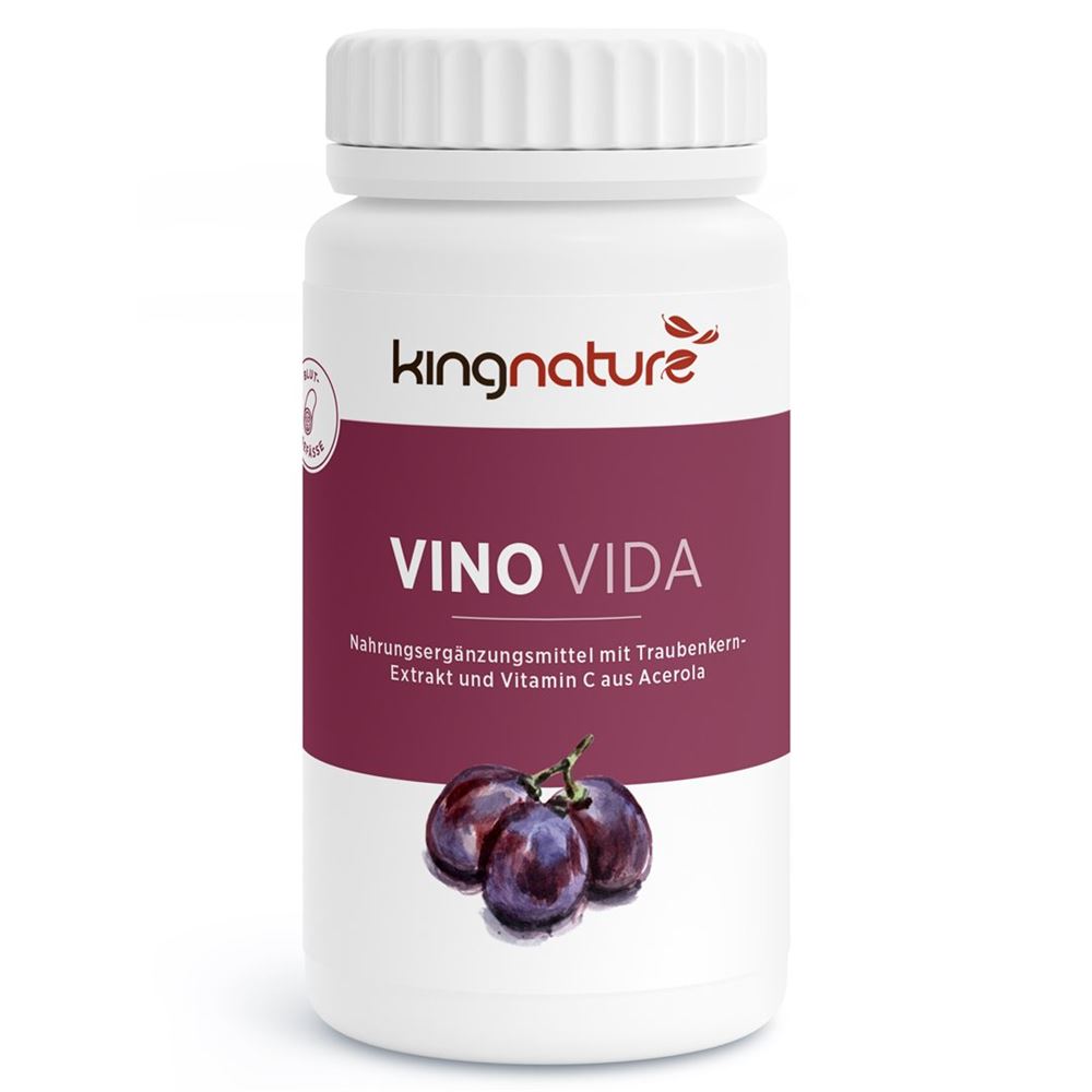 Kingnature Vino Vida Kapseln 305 Mg Ds 90 Stück