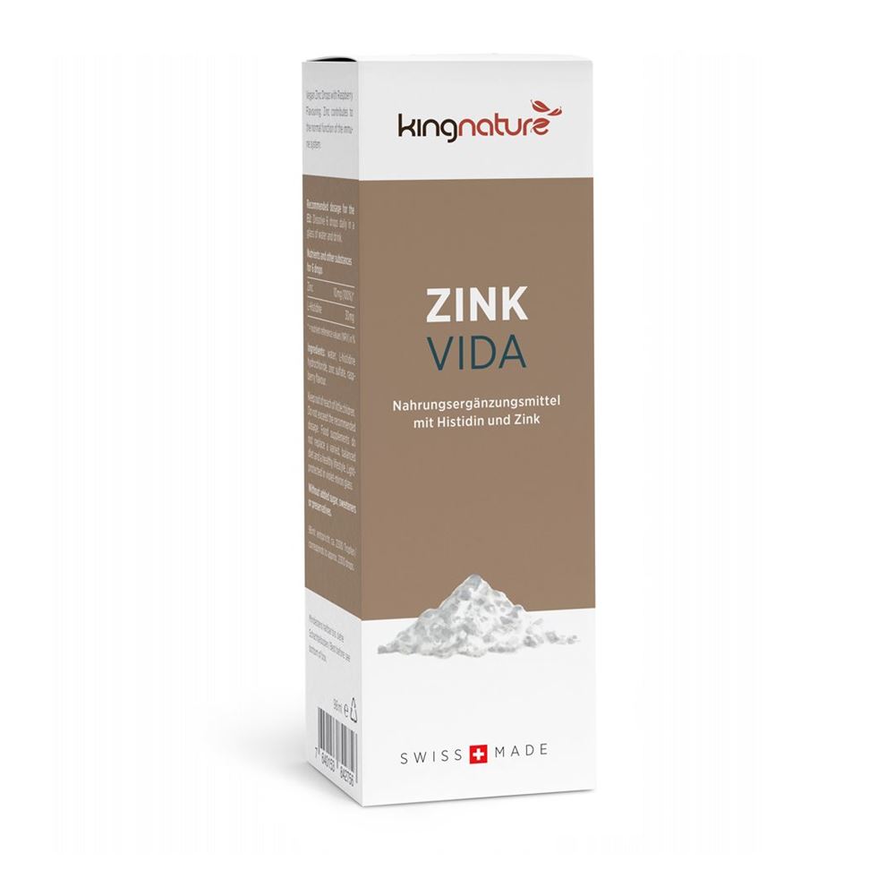 Kingnature Zink Vida Tropfen Fl 98 ml