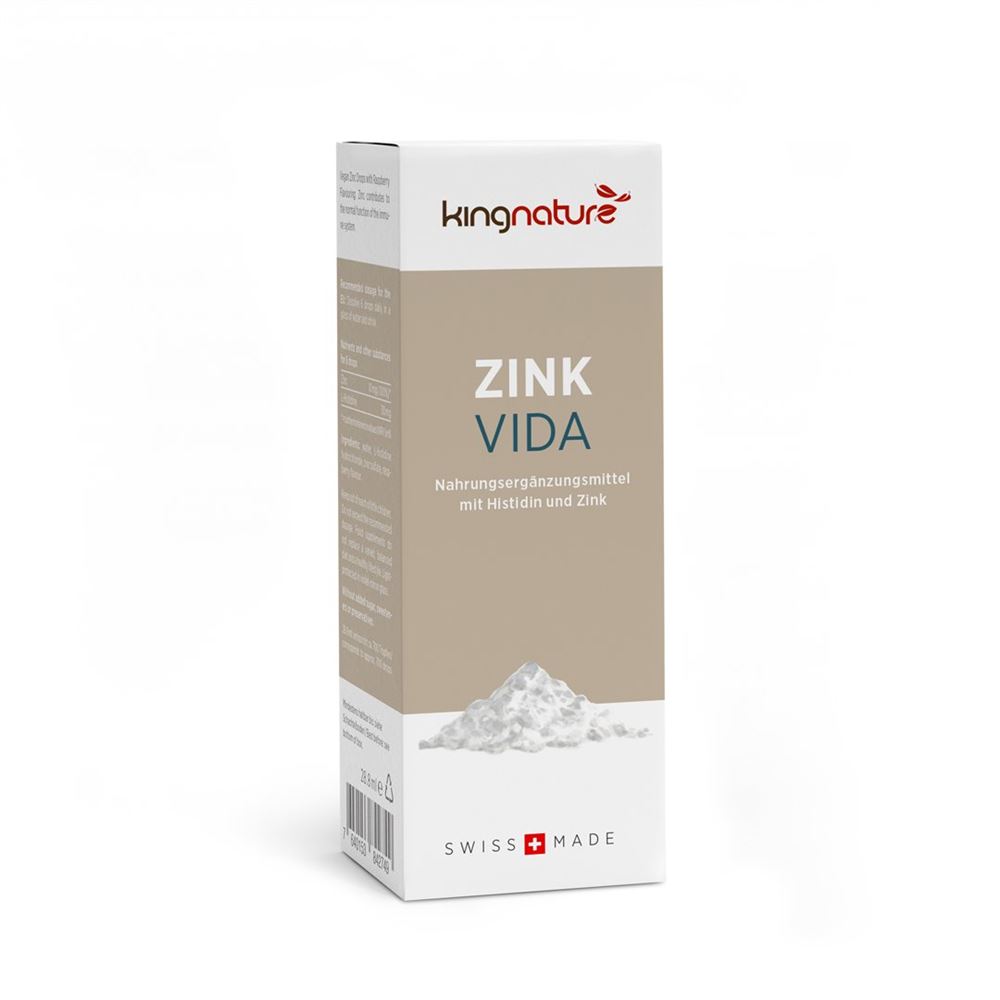 kingnature Zink Vida Tropfen Pip Fl 28.8 ml
