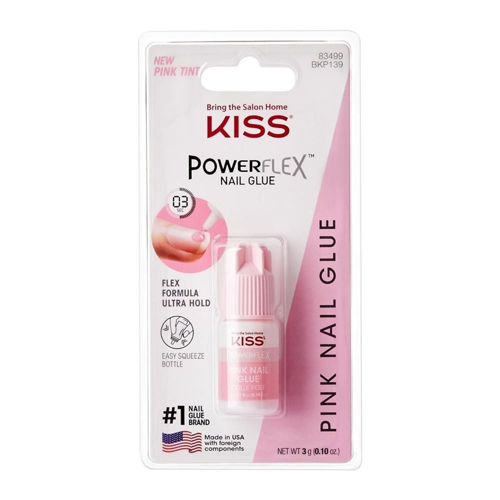 Kiss PowerFlex Nail Glue Pink