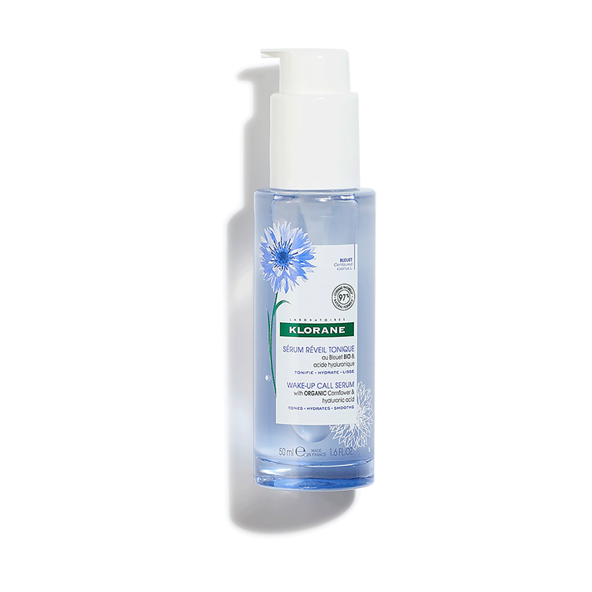 Klorane Belebendes Feuchtigkeitsserum Bleuet Bio 50 ml