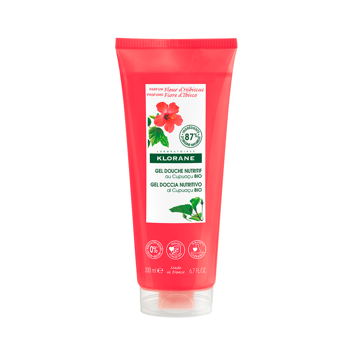 Klorane Duschgel Hibiskusblüte 200 ml